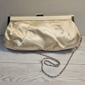 Elegant Cream Clutch Bag